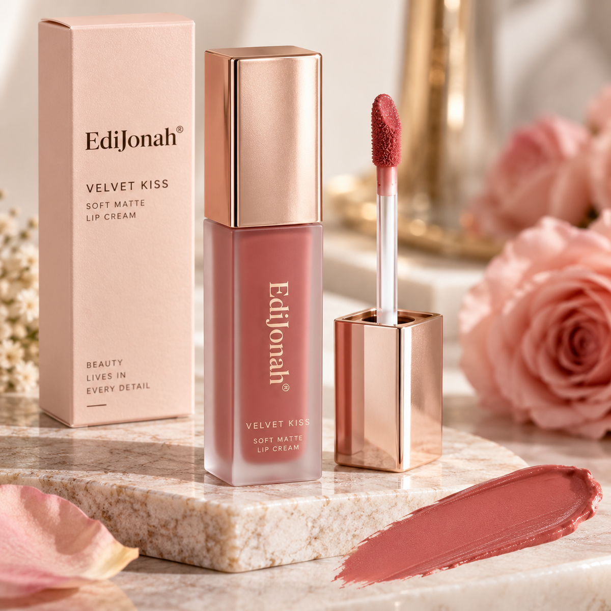 EdiJonah® Velvet Kiss Soft Matte Lip Cream