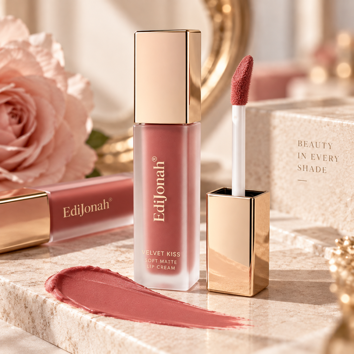 EdiJonah® Velvet Kiss Soft Matte Lip Cream