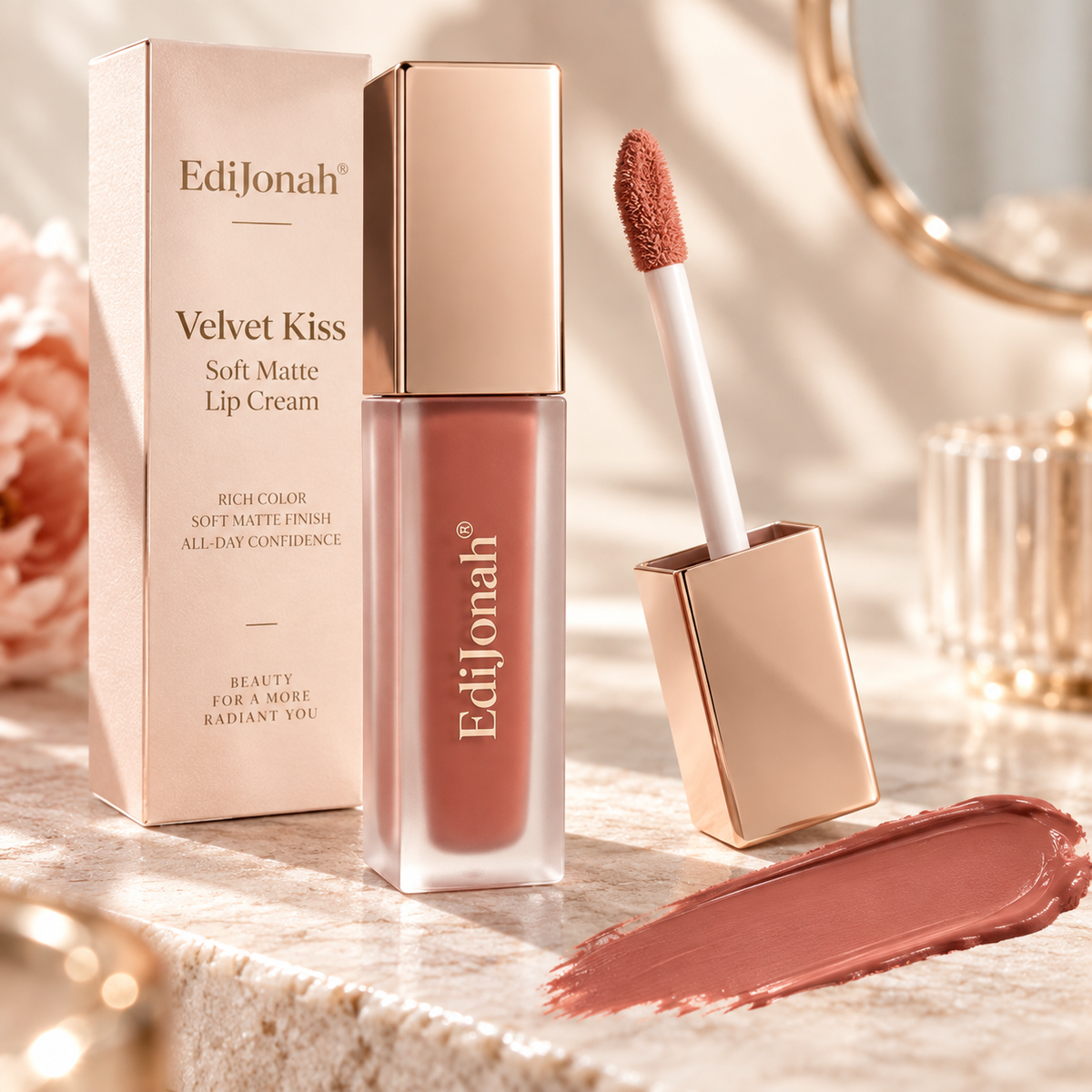 EdiJonah® Velvet Kiss Soft Matte Lip Cream
