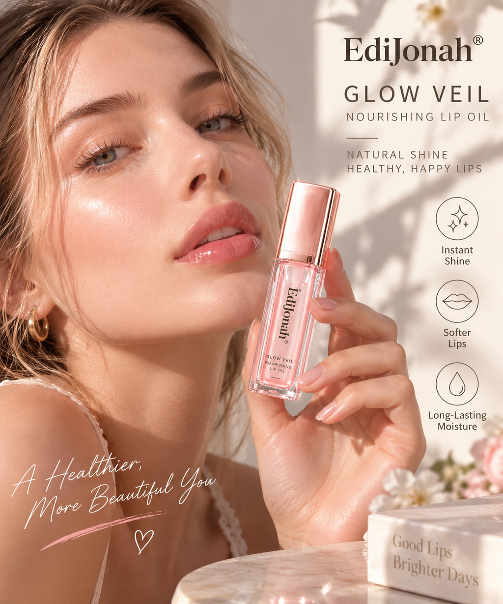 EdiJonah® Glow Veil Nourishing Lip Oil