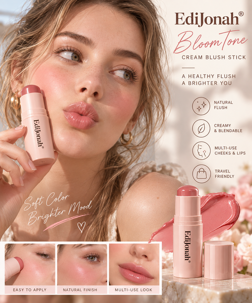 EdiJonah® BloomTone Cream Blush Stick