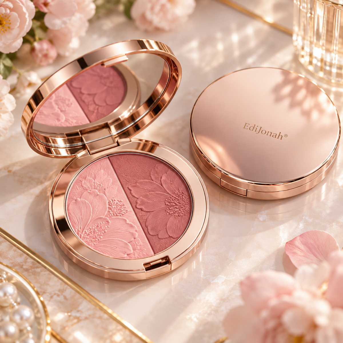 EdiJonah® PetalCloud Soft-Focus Blush Duo
