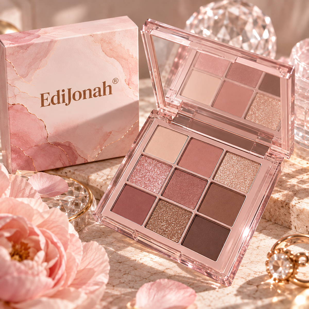 EdiJonah® Prism Muse 9-Color Eyeshadow Palette